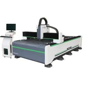 Jinan xyz 2000w cnc fiber lazer kesim makinesi promosyon 1530 için