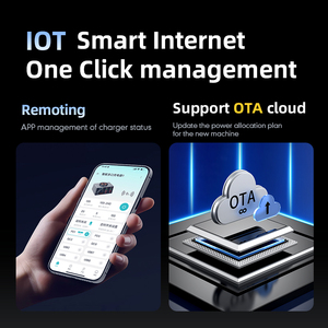 8 Cổng USB C Thông Minh Trạm Sạc Nhanh Sạc Hub Ứng Dụng Điều Khiển Từ Tính Không Dây Cho Macbook Đối Với <span class=keywords><strong>Samsung</strong></span> Máy Tính Xách Tay Đa Chức Năng - Product Image 5