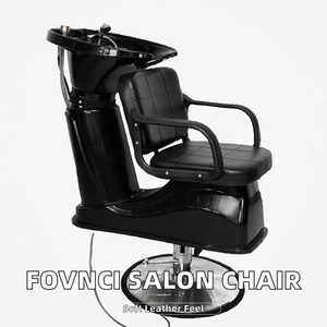 Sillón y Cama de Peluquería Comercial de Cuero Sintético Fovnci para Uso en Baños y Talleres - Product Image 2