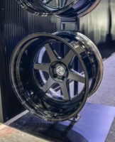 XINLAI Jantes personnalisées concaves profondes en alliage d'aluminium forgé noir mat 17 18 19 20 pouces 2 pièces pour Benz Audi BMW
