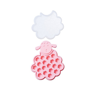 Moldes de Silicona con Forma de Animales para Cubos de Hielo, Aptos para Alimentos, con Tapa, Ecológicos, para Hacer Dulces, Chocolate y Helados - Product Image 2