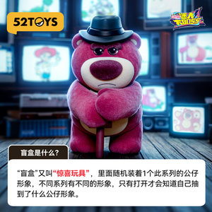 Giocattoli all'ingrosso transfrontalieri 52TOYS DSNY Lotso X Boss Series Blind Box, per esposizione e collezione come ornamento/regalo - Product Image 5
