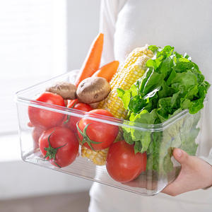 กล่องเก็บอาหาร Shengleju ความจุขนาดใหญ่ ภาชนะซีล PET สำหรับตู้เย็น รักษาความสด - Product Image 1