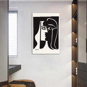 Nouveauté, <span class=keywords><strong>prix</strong></span> de gros personnalisé, impression sur toile Kiss Pablo <span class=keywords><strong>Picasso</strong></span> Art Deco, affiche murale, décoration de salon, sans cadre - Product Image 6