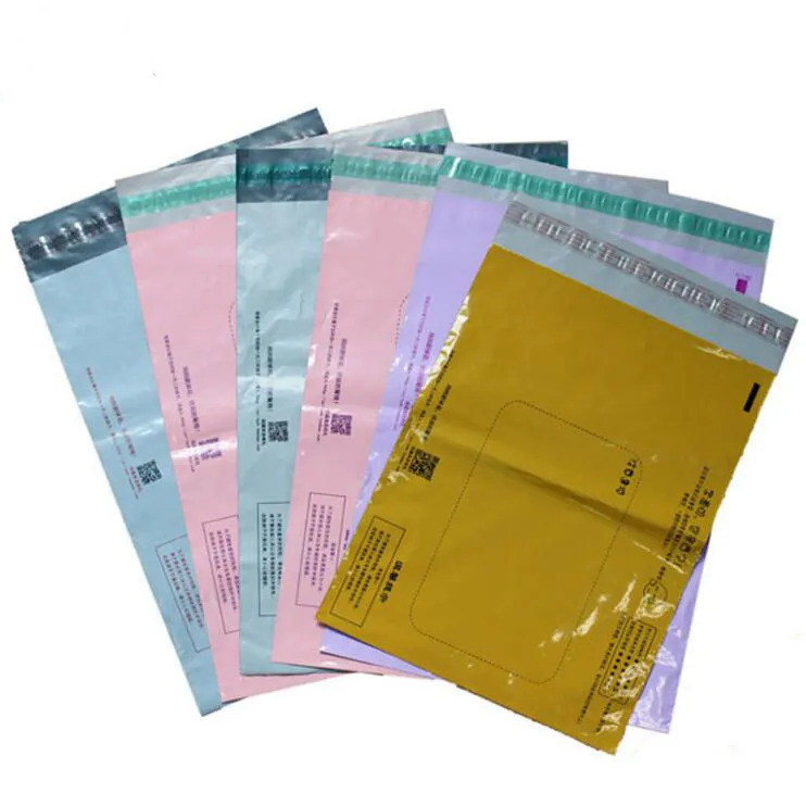 Shipping bags plastic envelopes for clothes poly mailers at walmart with designs