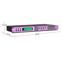 Distributeur d'effets audio 4 entrées/8 sorties pas cher, égaliseur, compresseur avec équipement audio Baser