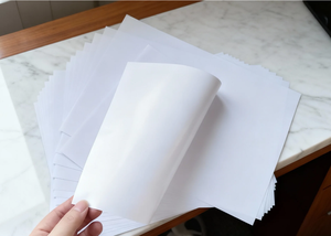 Papel Antiadherente Reutilizable A4 90g 120g, Papel Especial Resistente a la Humedad para Libros de Pegatinas, Pulpa de Madera Blanca Recubierta para Doble Cara - Product Image 3