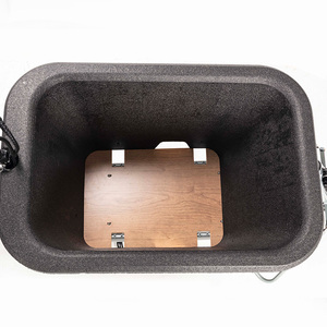 Buje trasero de bicicleta de carga eléctrica de fábrica 48V500W Motor 2 ruedas Carry Kids Goods Box <span class=keywords><strong>Cargo</strong></span> Ebike - Product Image 5