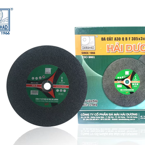 แผ่นขัดอลูมิเนียมออกไซด์ทรงกลมขนาด 305 มม. ความแข็งสูง สำหรับเครื่องเจียร โรงงาน OEM เวียดนาม ขายส่ง - Product Image 1