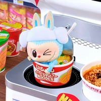 Boîte Mystère Officielle POPMART LABUBUU Wacky Mart Series - Lot de 12 Pièces Scellées, Jouet d'Art en PVC Original, Vente en Gros