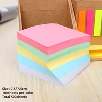 Note collante avec porte-stylo bloc-notes de bureau Notes de Type combinées pour l'école de cadeau promotionnel personnalisé