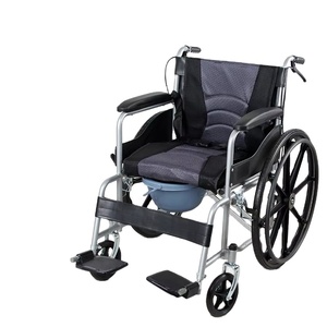 Venta al por mayor silla de ruedas 7 pulgadas PVC rueda delantera neumático 24 pulgadas rueda trasera aleación silla de ruedas OLF - Product Image 5