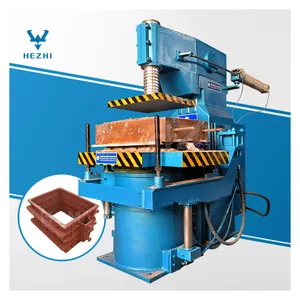 Microseism Metal casting Green Sand Jolt Squeeze Molding Machine Foundry Moulding Equipment line