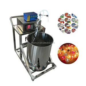 High Efficiency Automatic Wax Filling Machine Top Quality Decorative Candle Making Machine Candle Wax Filling Machine