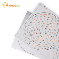 Module LED SMD 2835 120 LED Rond Haute Puissance Blanc Chaud 220V Sans Driver pour PCB & PCBA