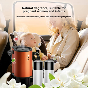 Auto-interieur accessoire <span class=keywords><strong>clip</strong></span>-on luchtverfrisser met verstelbare geursterkte, oplaadbaar, essentiële olie luchtverfrisser - Product Image 3