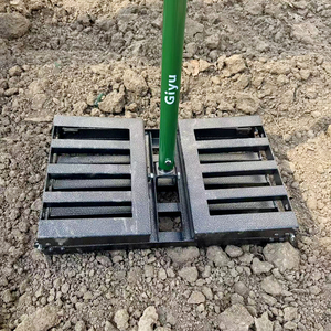 Portable Foldable Golf Green Sand Trap Rake Durable Lawn Leveling Tool Multifunctional Garden Soil <strong>Grass</strong> Leveler <strong>for</strong> Outdoor Use - Product Image 2