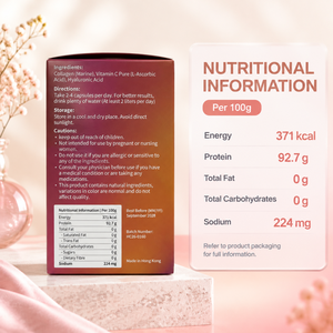 FitAltus Beauty Marine Skin Collagen HydraCollagen 60 Capsules Cliniquement étudiées pour l'hydratation de la peau - Product Image 5