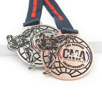 Médaille de Champion du monde personnalisée, de karaté, de lutte, de Football, de Champion du monde, de Club, de coupe du sport