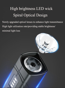 <span class=keywords><strong>Lampe</strong></span> <span class=keywords><strong>frontale</strong></span> multifonctionnelle ultra-lumineuse à LED haute intensité, détecteur de mouvement, étanche, faisceau réglable, conception détachable avec crochet d'oreille - Product Image 4