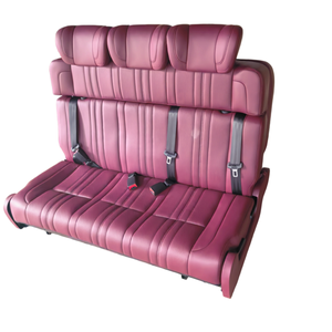 Asientos Plegables para Camioneta, <span class=keywords><strong>2</strong></span> <span class=keywords><strong>Plazas</strong></span>, Función de Cama Plegable para Ahorrar Espacio, para Camper, RV, Autocaravana, Color Negro - Product Image 3