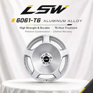 LS8198 5x120 5x112 18 19 20 นิ้ว ล้อฟอร์จ ขอบขัดเงาเต็มวง สำหรับ Audi Porsche ขายส่งราคาพิเศษ - Product Image 4
