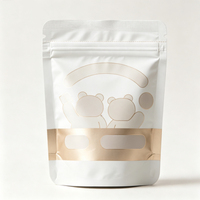 Sachet d'emballage alimentaire personnalisé imprimé mat, anti-odeur, compostable, Doypack autoportant en Mylar avec barrière en feuille d'aluminium