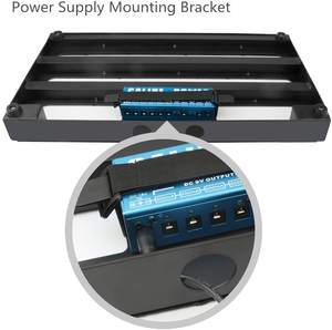 工場カスタマイズ可能、各種サイズ対応 アルミ製ギターエフェクター ペダルボード ケース (バッグ付き) - Product Image 4