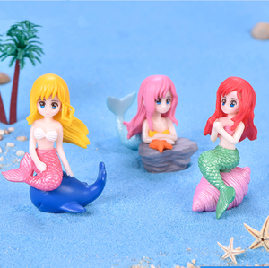 Kabuk <span class=keywords><strong>Mermaid</strong></span> ev süsler akvaryum balık tankı dekorasyon aksesuarları karikatür rakamlar Decos el sanatları süsler komik hediye - Product Image 4