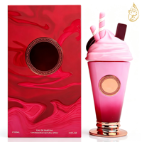 Parfum de luxe en forme de crème glacée 100ml, longue tenue, senteur florale fruitée, spray EDP pour femme, cadeau d'anniversaire créatif