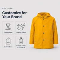 Veste imperméable et coupe-vent à capuche en PU écologique pour enfants, durable, pour garçons et filles, randonnée en plein air