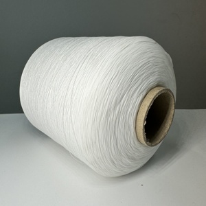 30S/2 Dropshipping 100% RSP Tái Chế Staple Spun <span class=keywords><strong>Polyester</strong></span> May Chủ Đề Sợi <span class=keywords><strong>Polyester</strong></span> Nguyên Liệu Trắng Cho Áo Sơ Mi Và Áo Cánh - Product Image 3