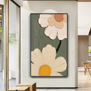 Watercolor Rose Wall Art - Soft Pink Flower <strong>Canvas</strong> <strong>Print</strong> <strong>Framed</strong> for Bedroom Decor - Product Image 5