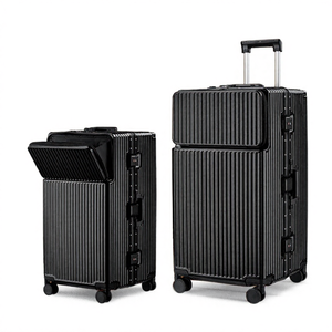 Đa chức năng phía trước mở Neoprene 30-inch công suất lớn cán hành lý omni-bánh xe bền 28-inch kinh doanh Vali - Product Image 1