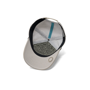 Laser Cut <b>Hat</b> <b>Waterproof</b> Custom <b>Waterproof</b> <b>Hat</b> With Rope High Quality Custom Logo 5 Panel Camo Laser Holes Cap - Product Image 6