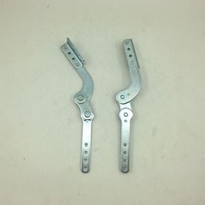 Charnière bidirectionnelle avec fonction d'oreille de fixation, 2 mm, en acier laminé à chaud zingué, connecteur de mobilier multi-angle à montage en surface - Product Image 2