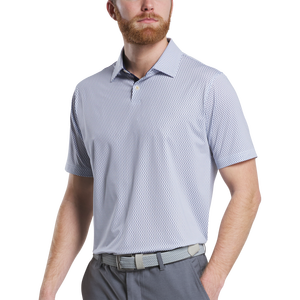 Alta calidad verano manga corta en blanco secado rápido transpirable poliéster Golf Polo hombres - Product Image 3