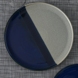 Platos de Cerámica Modernos LovingHome en Azul y <span class=keywords><strong>Gris</strong></span>, <span class=keywords><strong>Vajilla</strong></span> para el Hogar, Restaurante, Ramadán, Decoración de Mesa - Product Image 3