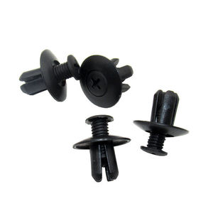 Universal Expansion Clips 8mm Plastic For Bumper <b>Door</b> Panel <b>Trim</b> Mudguard Repair Replacement - Product Image 2