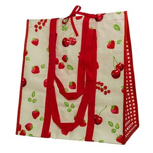 Bolsas de Compras Reutilizables de PP Tejido, Bolsas Ecológicas para Supermercado con Superficie Laminada, Impresión de Logotipo Personalizado, Bolsas Resistentes - Product Image 5