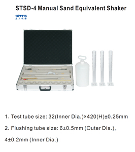 STSD-4 manuel kum eşdeğer çalkalayıcı Test seti ve kum eşdeğer Test ekipmanı ve ASTM motorlu kum eşdeğer sallayarak Mach - Product Image 5