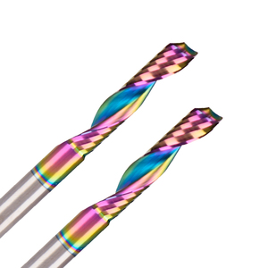 Fraises à bout en carbure à 3 dents pour machine-outil CNC, filetage M1.6-M16, fraises à fraiser pour aluminium et acier colorées, longueur totale de 50 mm, ODM/OEM - Product Image 5