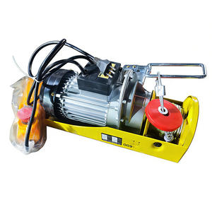 Palans électriques miniatures série PA 250 kg 500 kg 1000 kg, simple ou double crochet, câble en acier de 12 m 20 m, petit palan, <span class=keywords><strong>treuil</strong></span> électrique - Product Image 4