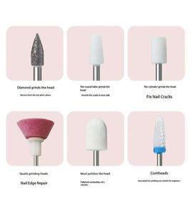 Cordless Rechargeable <b>Nail</b> <b>Drill</b> LED Display Screen Electric Fast Polishing <b>Machine</b> Portable Manicure File Polish Products - Product Image 6