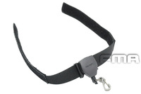 Lanière de fixation tactique FMA pour casque, système de fixation amélioré, fonction de protection, couleur BK DE TB720-TB721