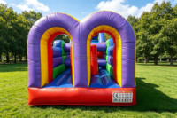 Parcours d'obstacles gonflable commercial de haute qualité Lilytoys pour adultes et enfants – Jeux sportifs gonflables