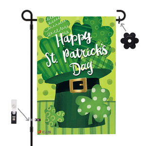 12X18 Pouces Saint Patrick's Day Drapeau 30x45cm Décoration De Fête Fournitures Ballon Irish Holiday Lucky Flag - Product Image 1
