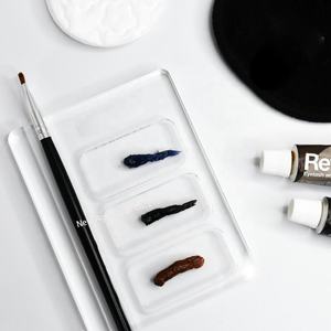 Plateau de teinture pour cils en acrylique, plateau pour extensions de cils, support de greffe de cils, <span class=keywords><strong>palette</strong></span>, bol de mélange pour teinture de cils - Product Image 4
