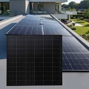 Panneau solaire monocristallin demi-coupé, module solaire bifacial à double vitrage haute efficacité, pour système d'énergie solaire domestique et commercial - Product Image 5