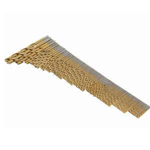 Metric Jobbers Length <b>Drill</b> <b>Bits</b> 105pcs TiCN Coated Hex Shank For Steel Drilling - Product Image 3